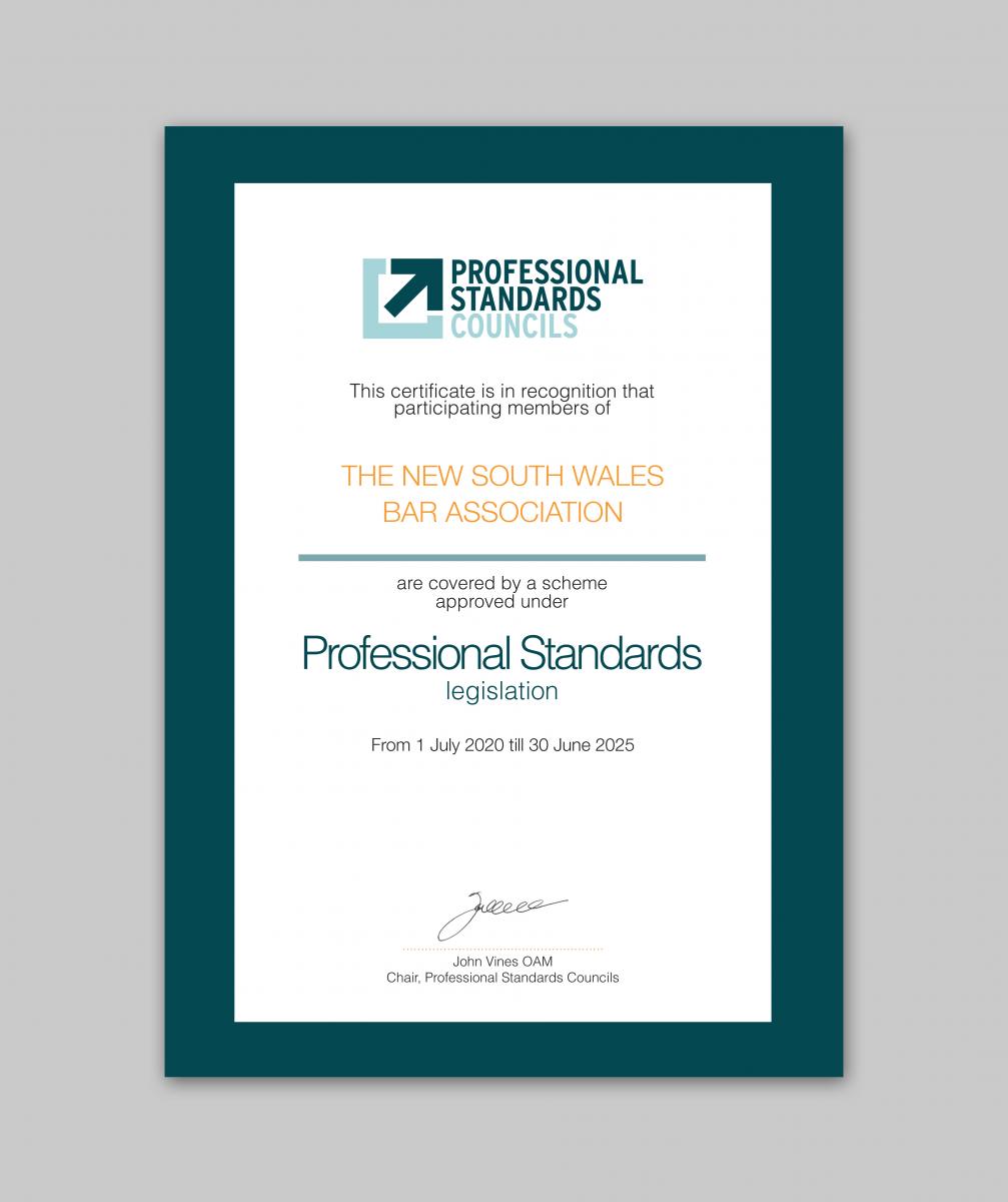 New South Wales and Western Australian Bar Associations Congratulated